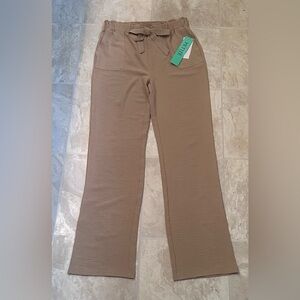 NWT Tan Slightly Flared Work Pants